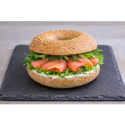 Lazacos bagel szendvics