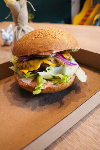 Gluténmentes burger